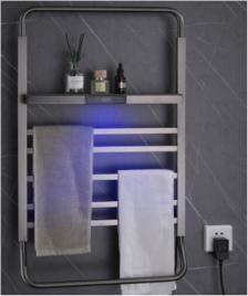 Полотенцесушитель с сенсорным терморегулятором и встроенным таймером