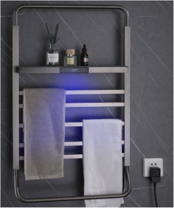 Полотенцесушитель с сенсорным терморегулятором и встроенным таймером фото 1